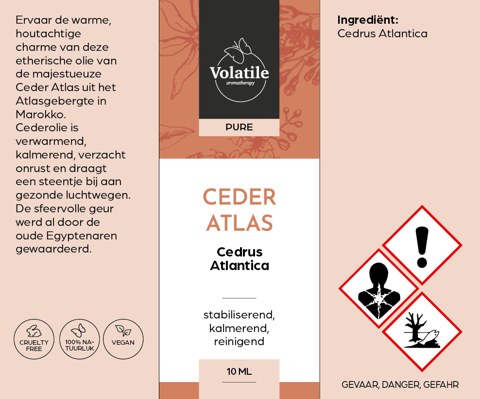 volatile etherische olie ceder