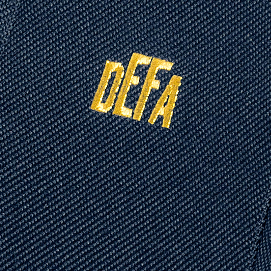 rug kussen defa detail overtrek donkerblauw