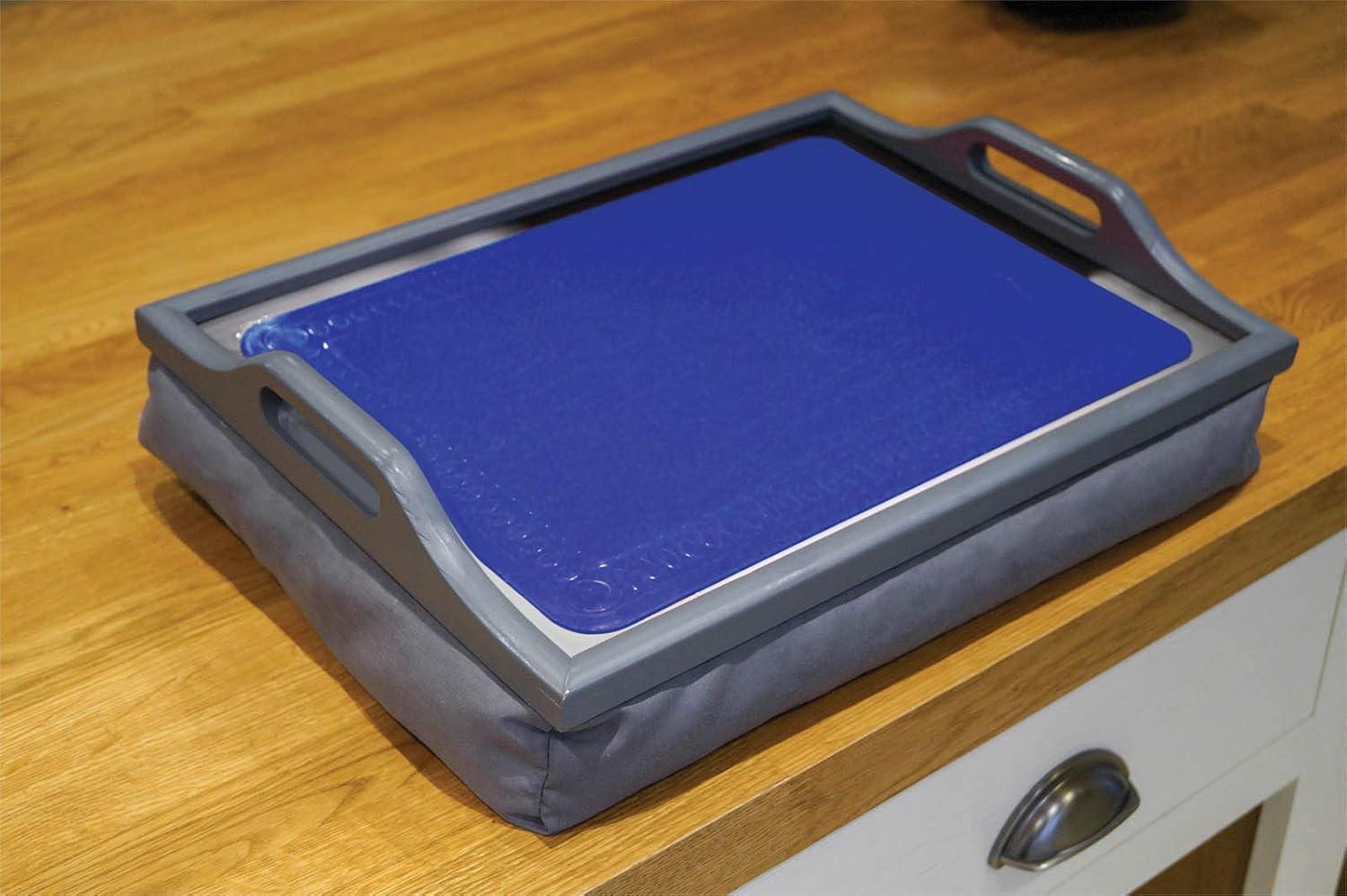 anti-slip placemat blauw 25 x 18 cm aidapt