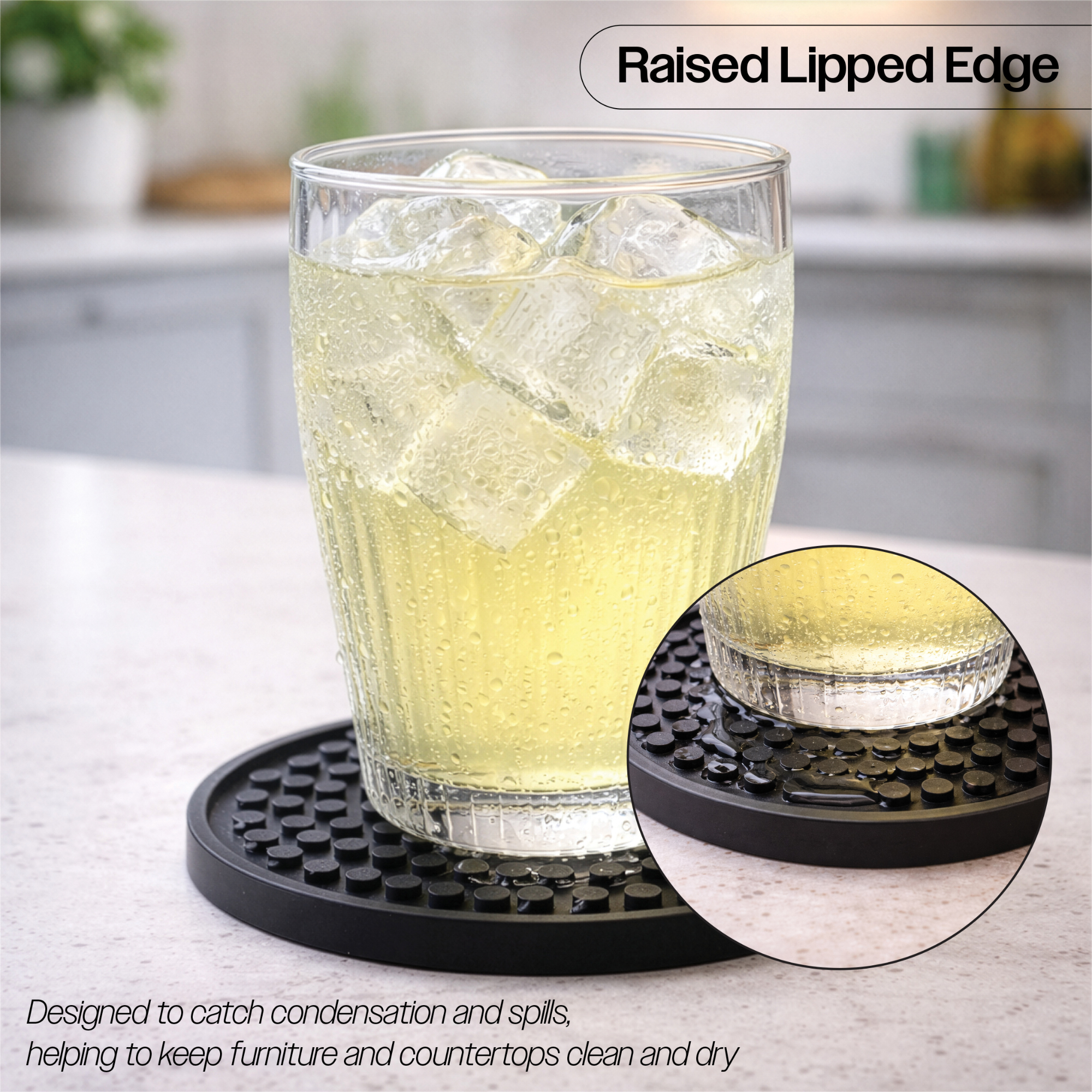 siliconen onderzetters zwart aidapt