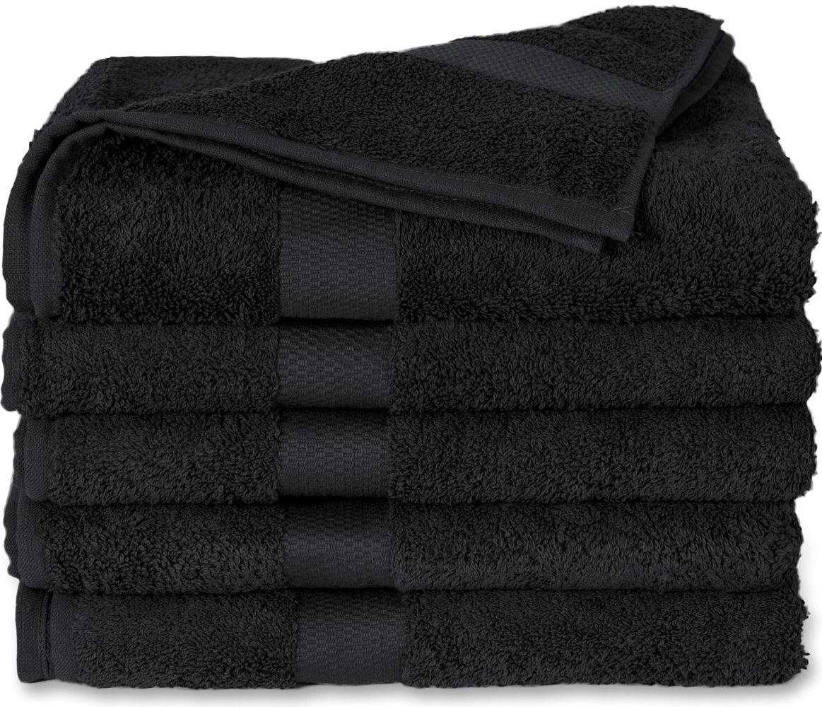 Massage handdoek Zwart 50 x 100 cm