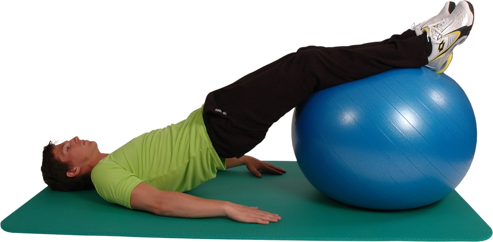 Yoga ball 75 cm Blauw Mambo Max