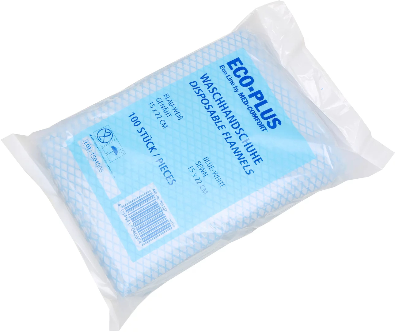 wegwerp washandjes verpakking