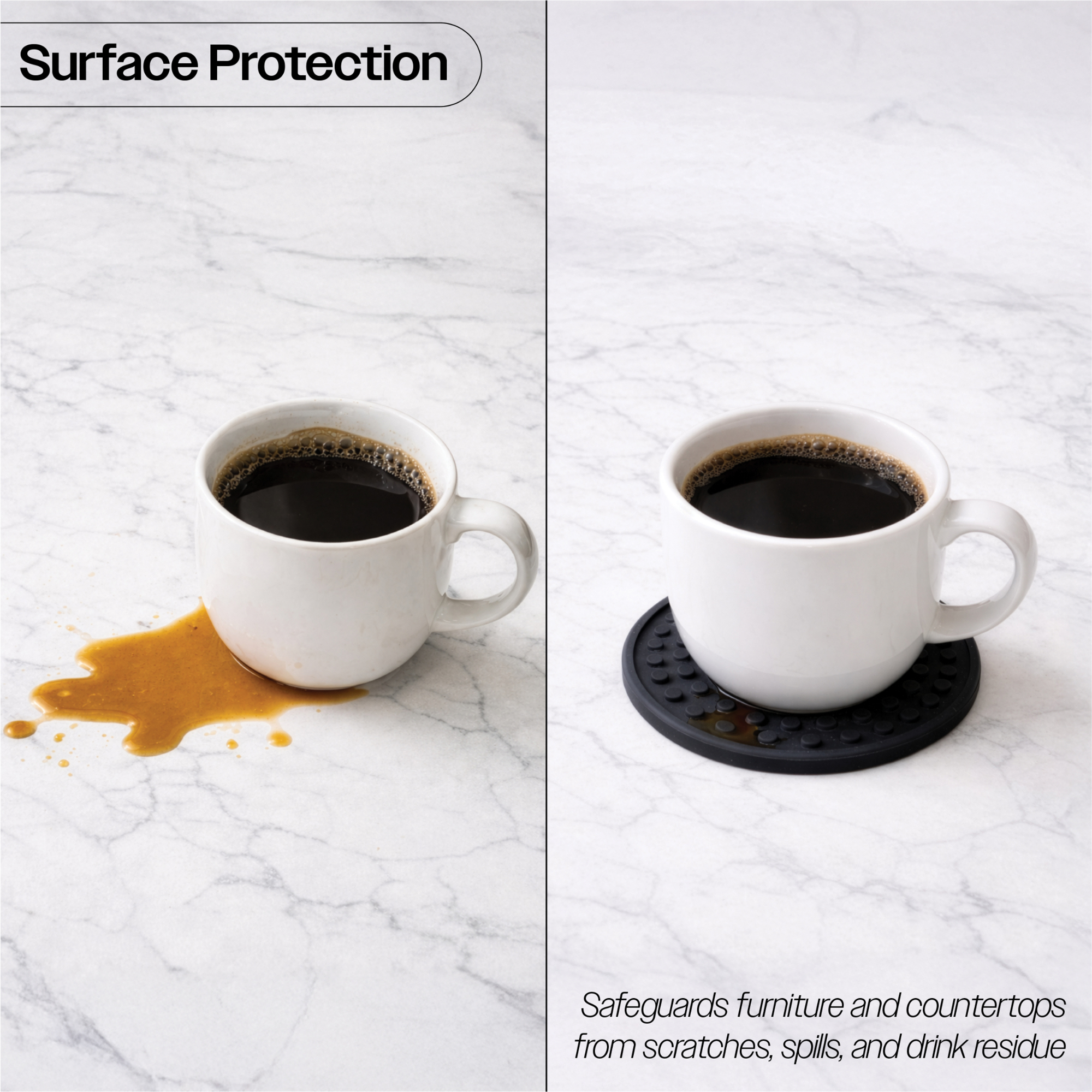 rubberen onderzetters zwart aidapt