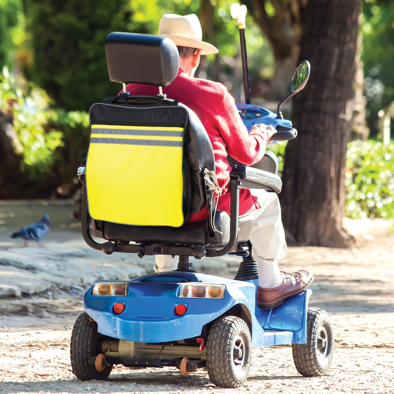 scootmobieltas met reflectie aidapt