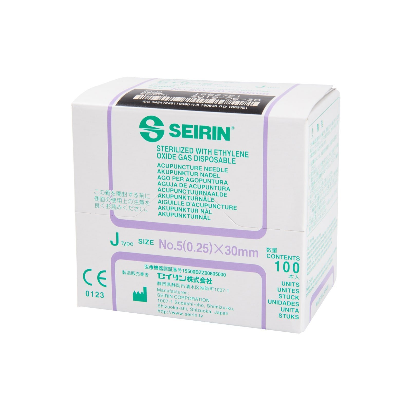 Seirin J-Type no 5 Dry Needling 0,25 x 30 mm