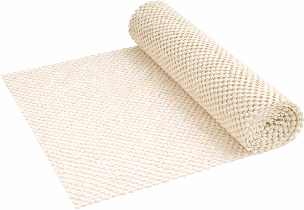 anti-slip mat op rol cremewit 150 x 30 cm waterdoorlatend aidapt