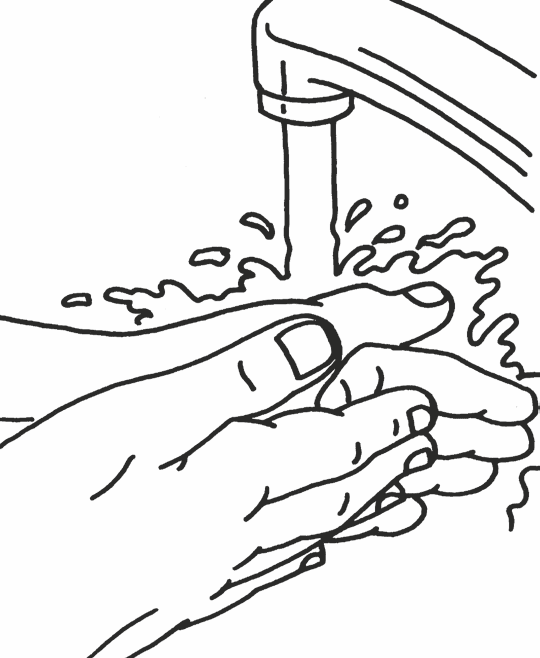 Eyot voor gebruik handen wassen Eyot voor gebruik handen wassen