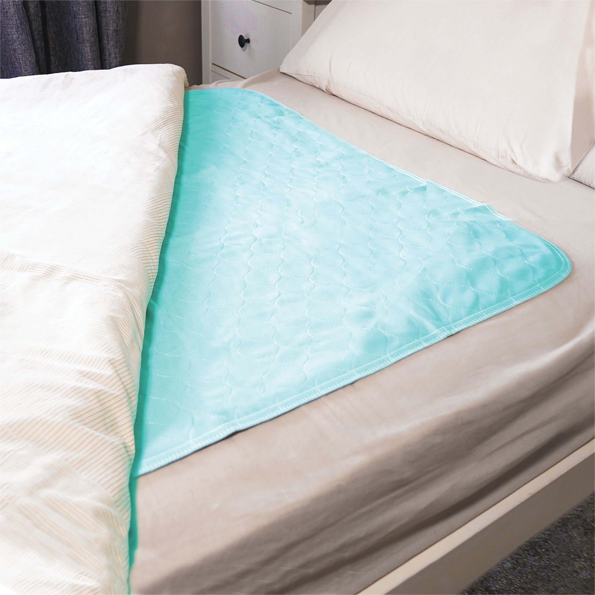 incontinentie onderlegger wasbaar 85 x 90 cm aidapt