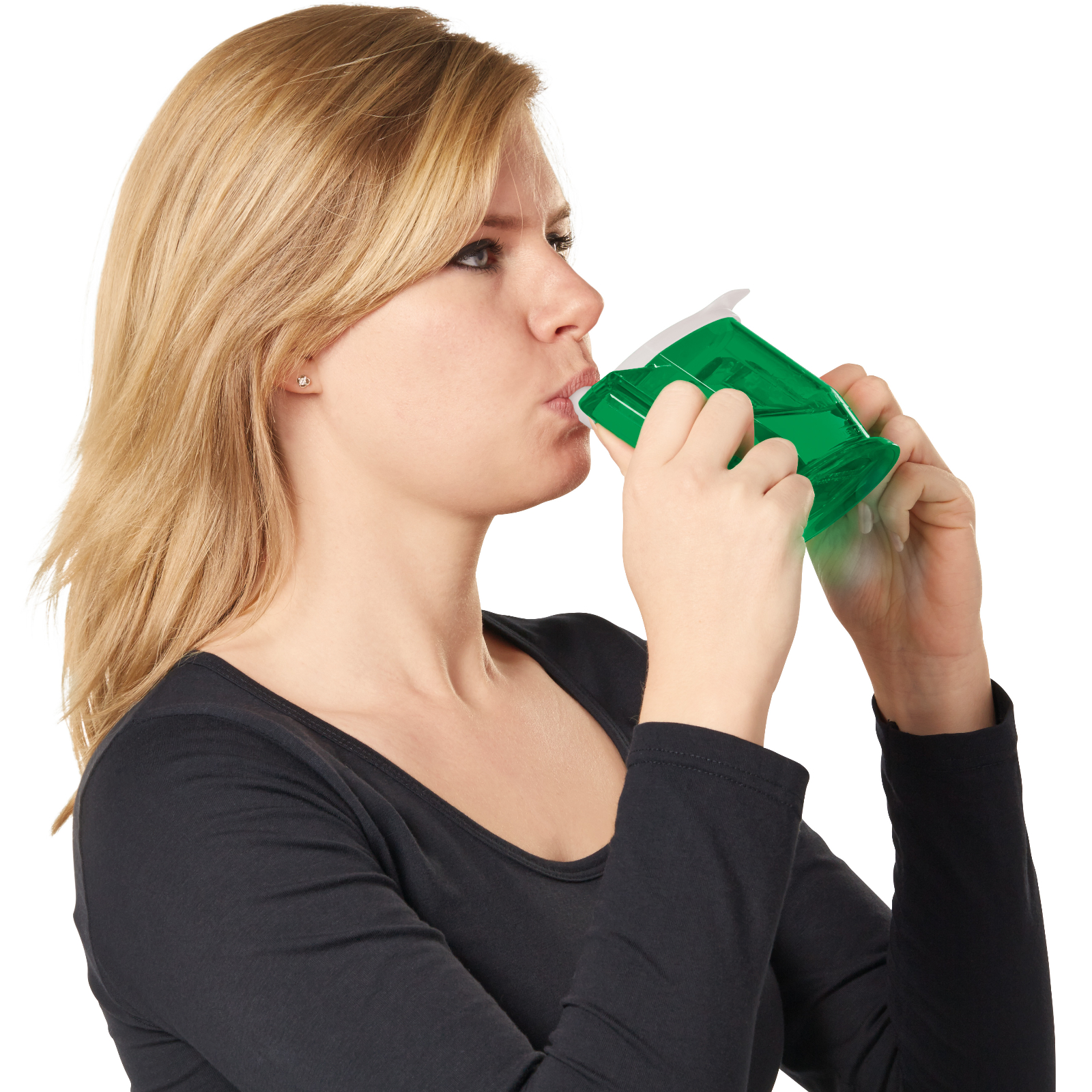 handycup groen gebruiken