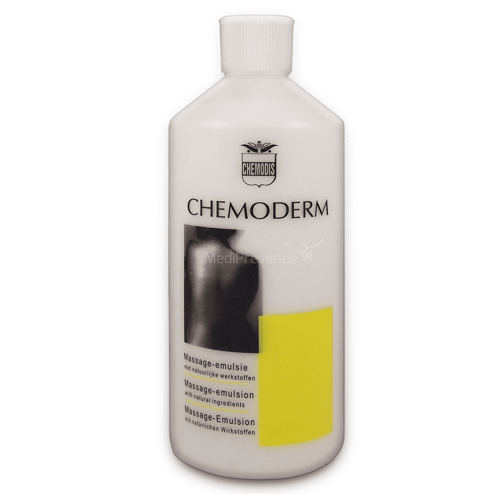 Massage olie-emulsie Chemoderm 500 ml
