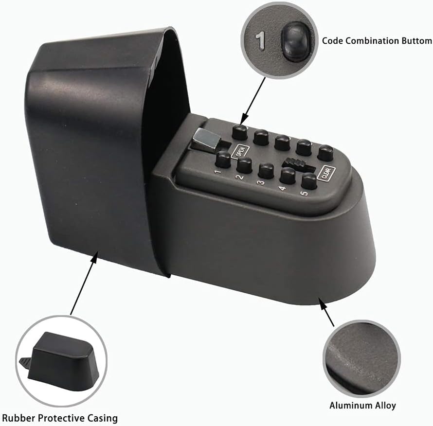 sleutelkluis met een code