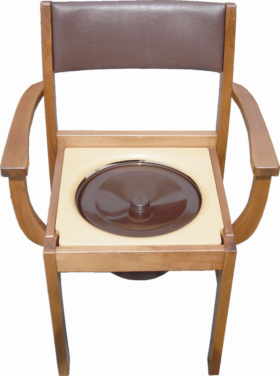 houten po stoel