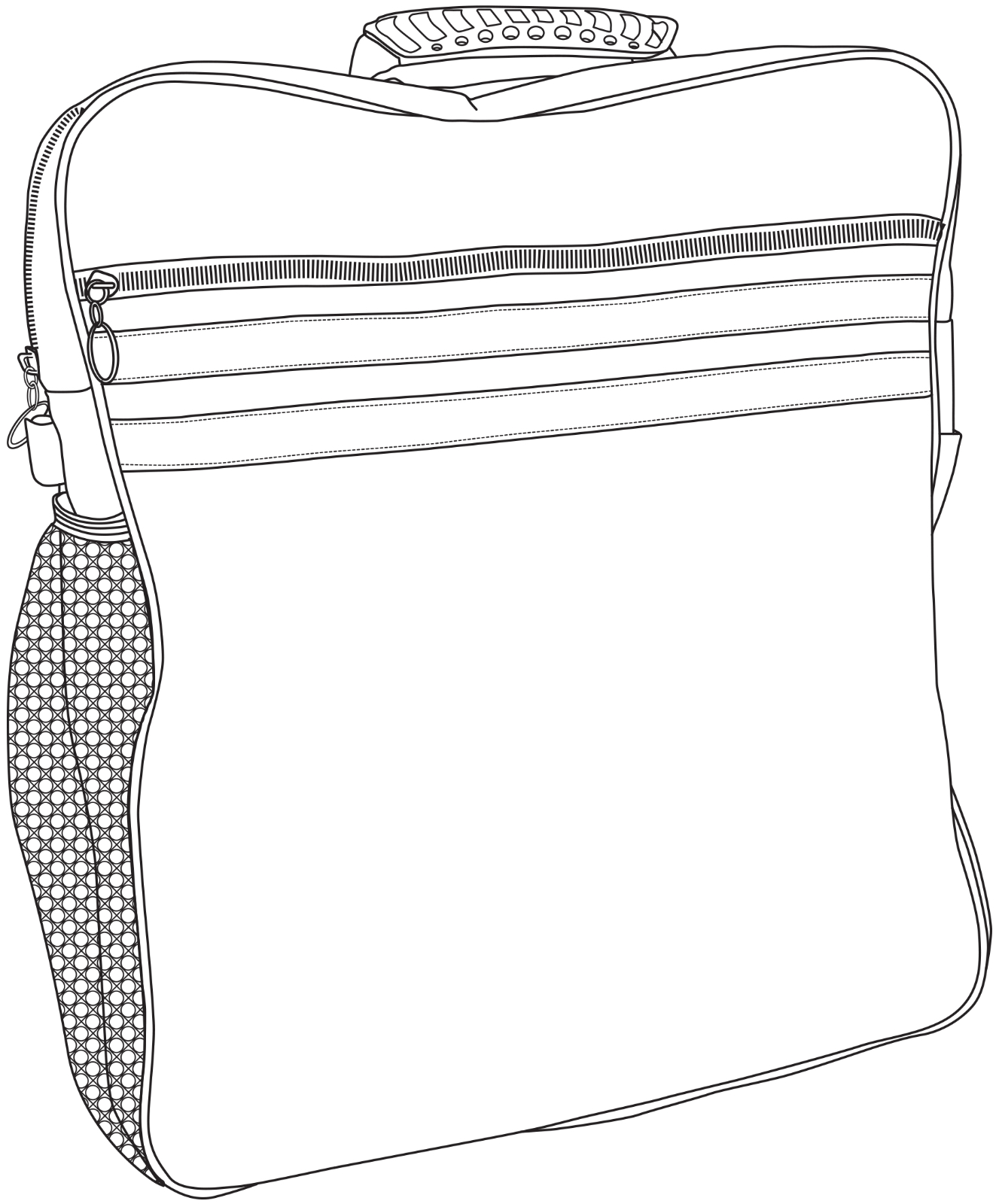 scootmobiel tas tekening aidapt