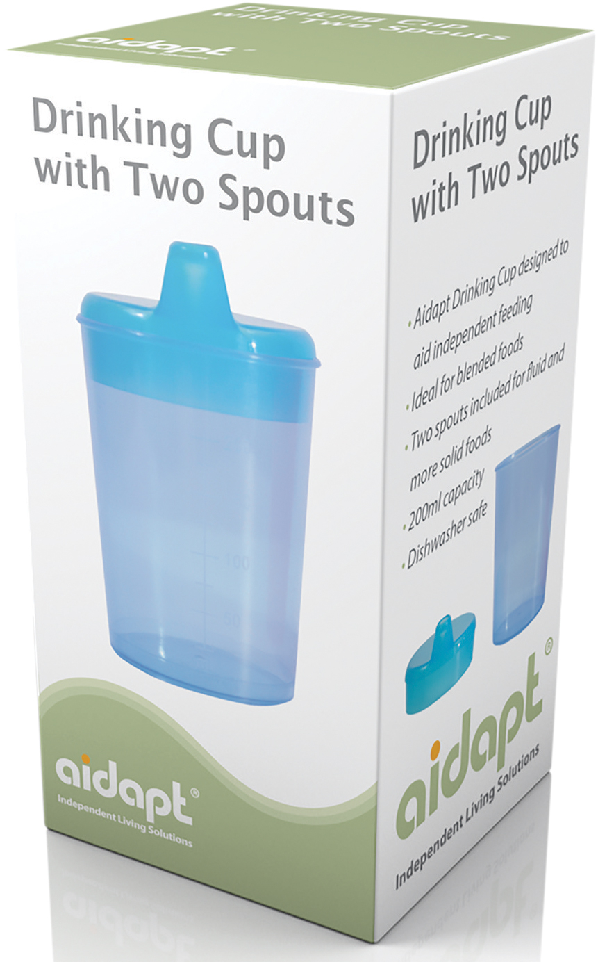 drinkbeker voor ouderen blauw aidapt