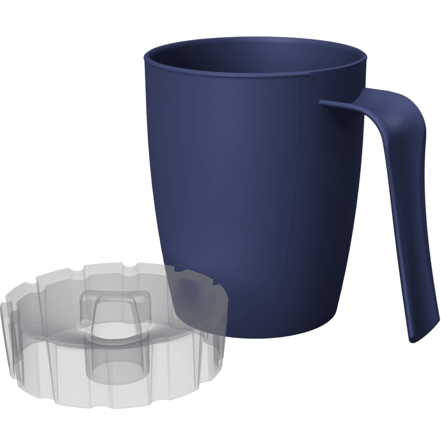 SassCup | Aangepaste beker Parkinson | Drinkbeker Blauw