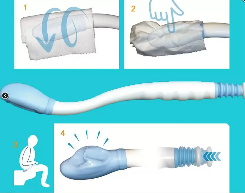 hulpmiddel billen afvegen