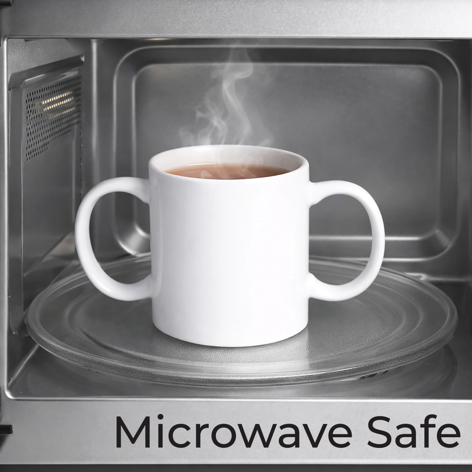 drinkbeker ouderen met twee handvaten keramiek magnetron