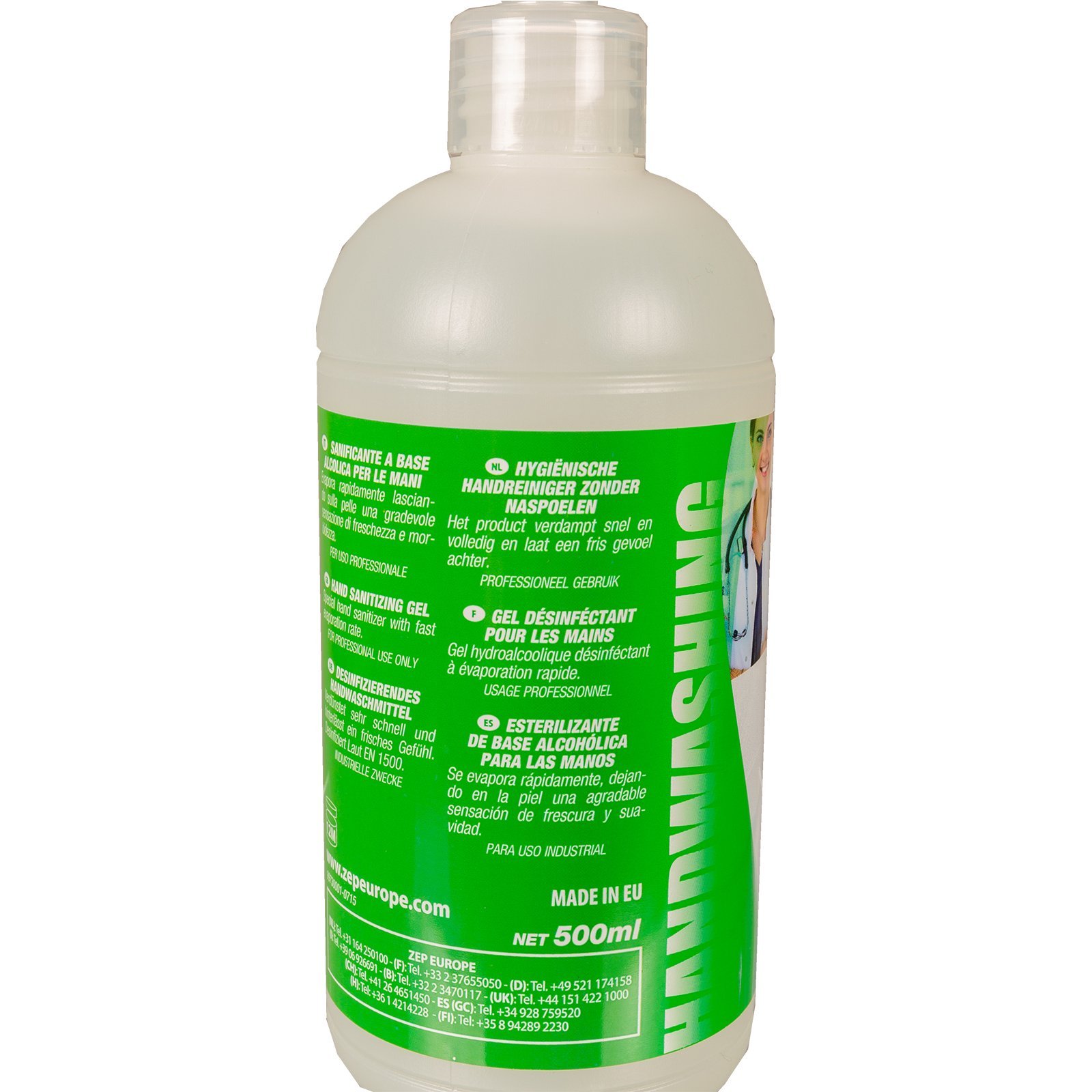 Desinfectie handgel sanitizer 500 ml