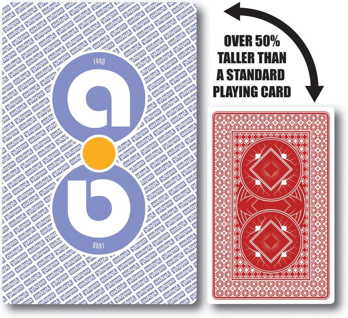 speelkaarten groot formaat aidapt