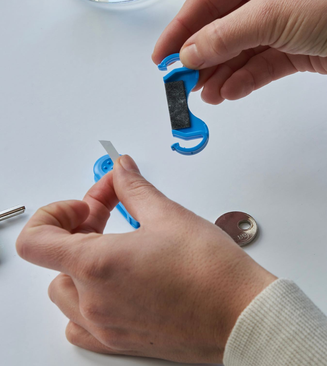keyturner om sleutel monteren
