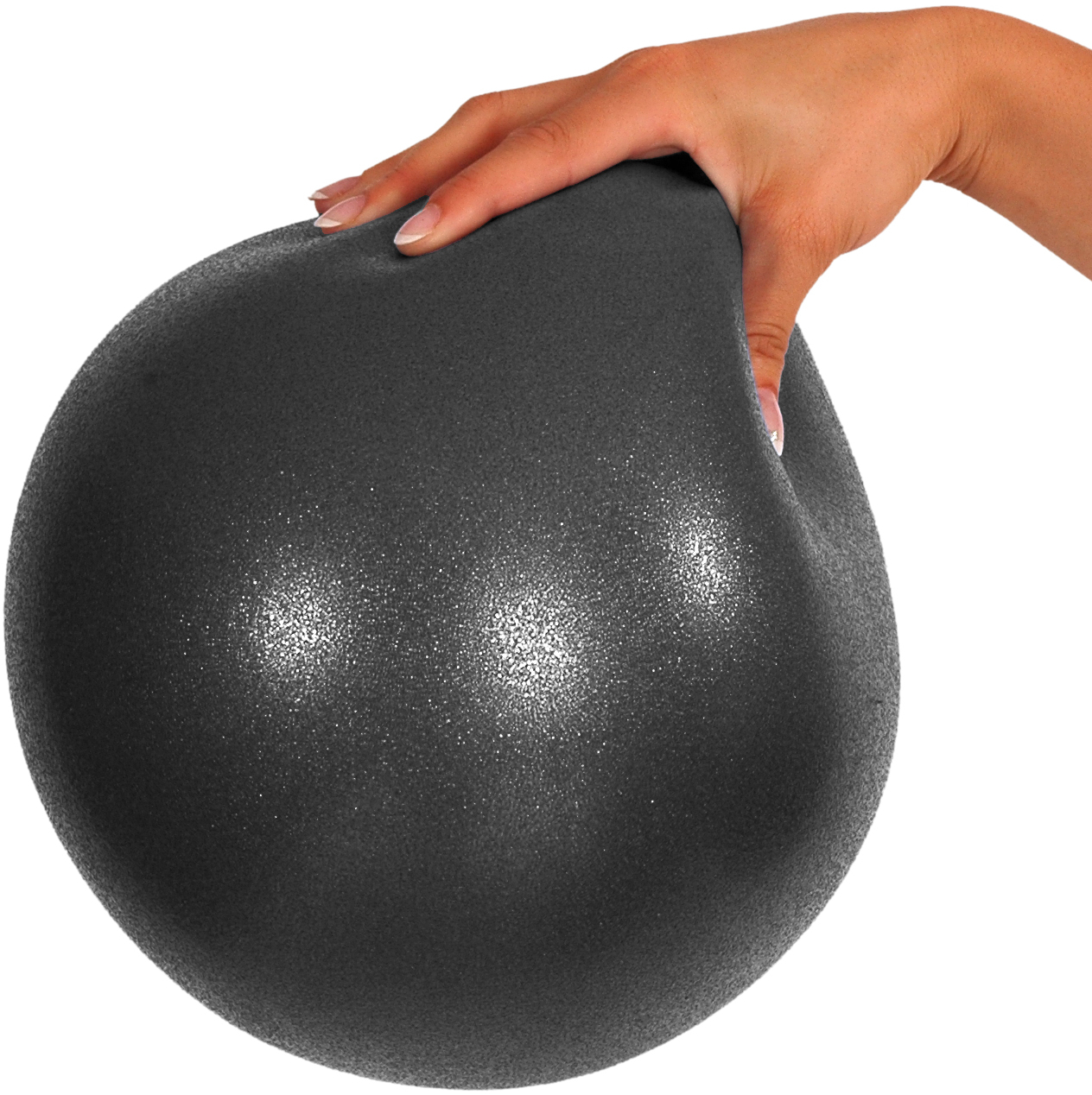 pilates balletje mambo max 17-19 cm zwart