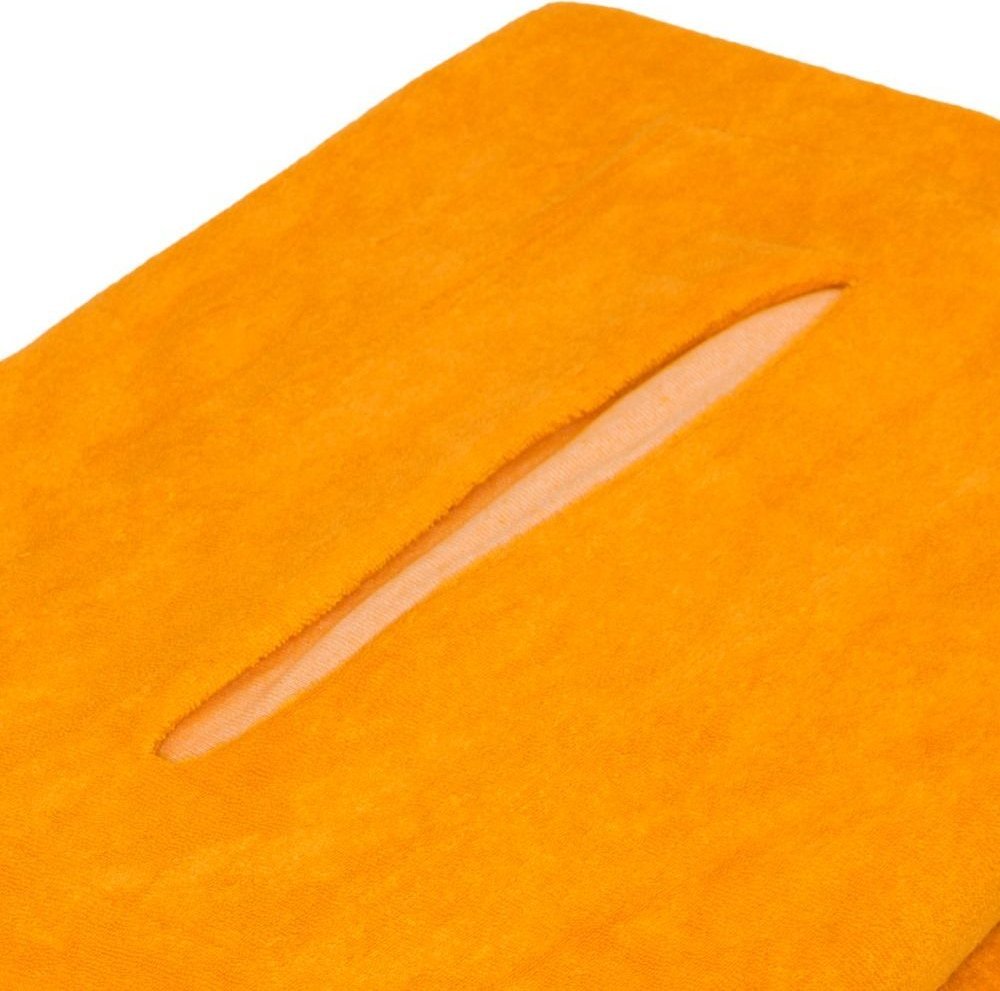 Massagetafelhoes met uitsparing Oranje