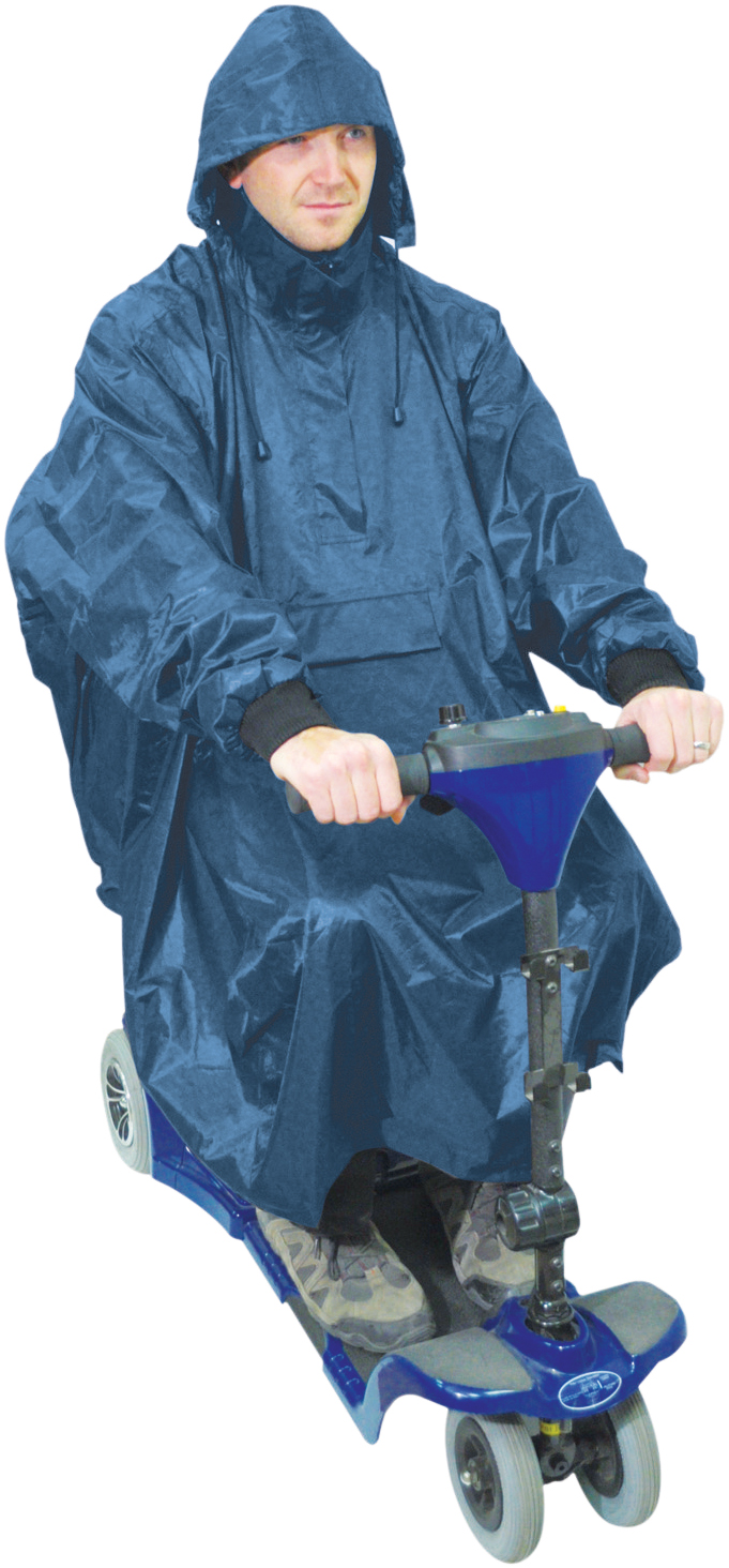 regenponcho voor op scootmobiel aidapt