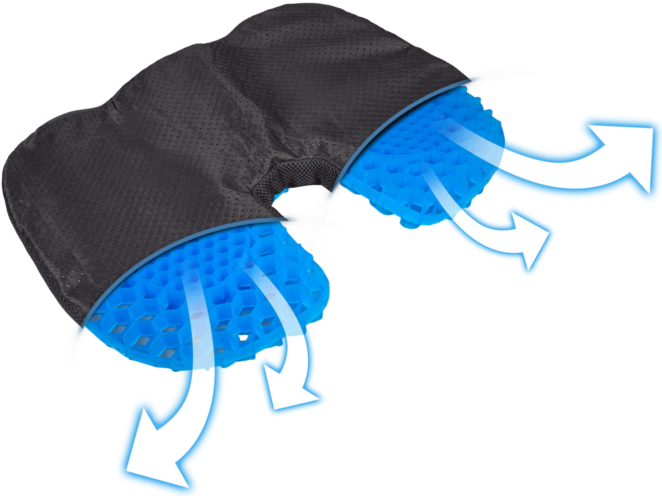 stuitkussen cooling gel verkoelend