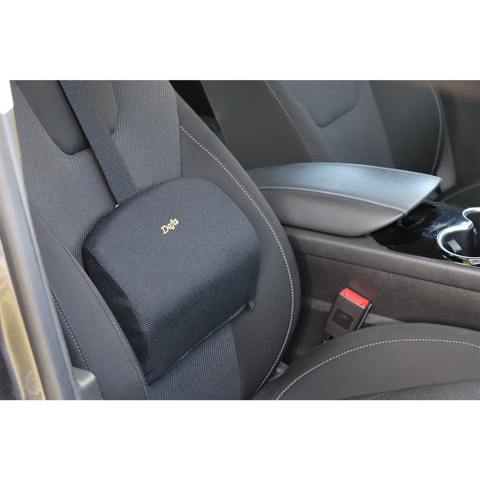 Memory Foam Seat Kussen met Lendensteun Kussen voor Office Stoel Auto Rolstoel Orthopedische Stoel Pad en Rugkussen voor Beneden Rug,Green