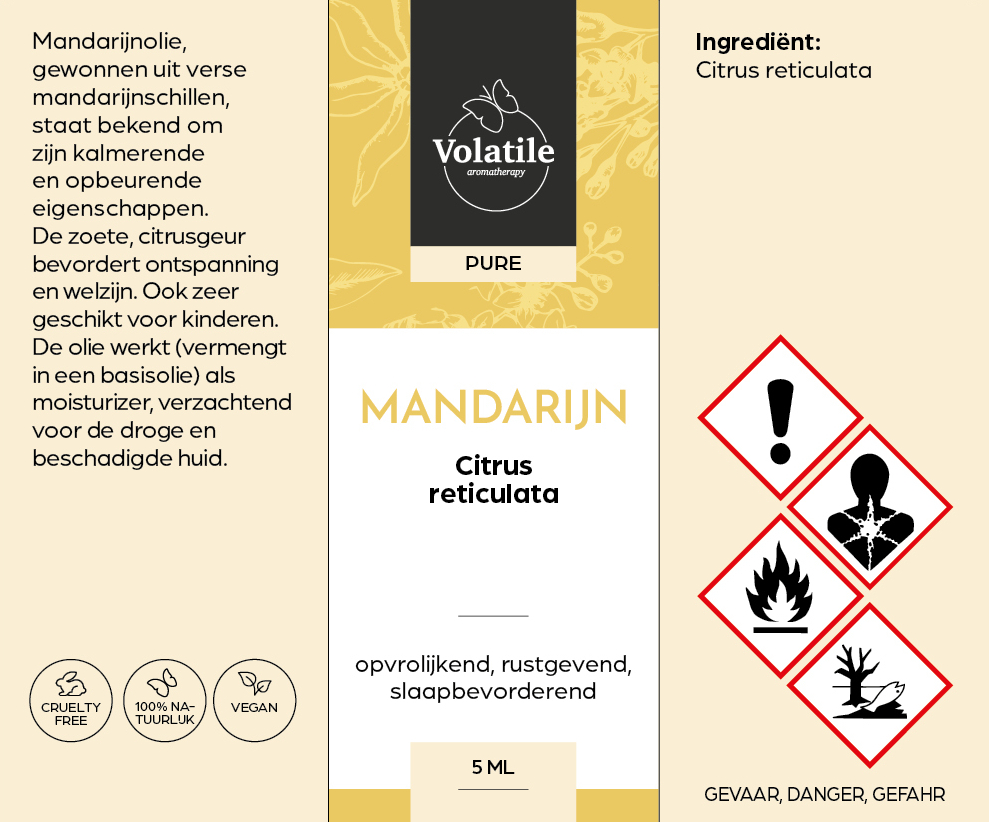 mandarijnolie 5 ml verpakking