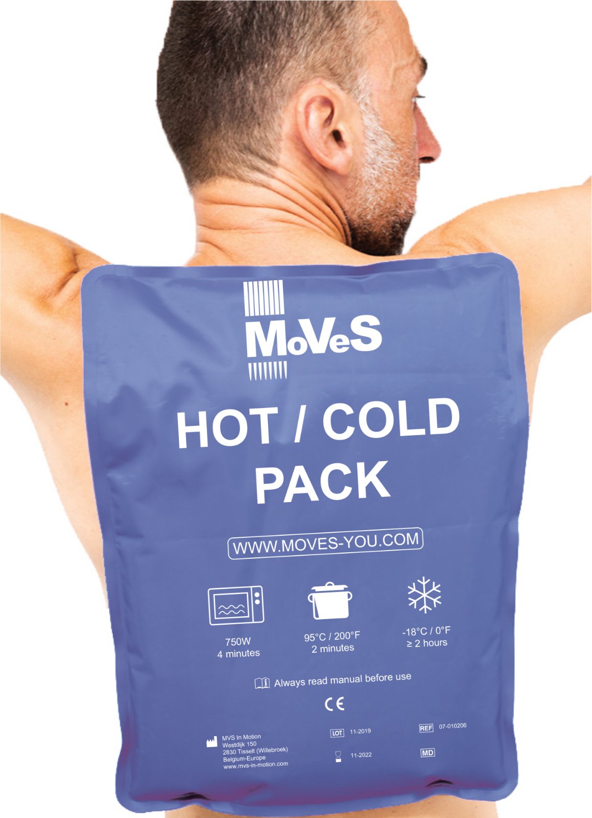 Hot cold pack Standaard Moves XXL