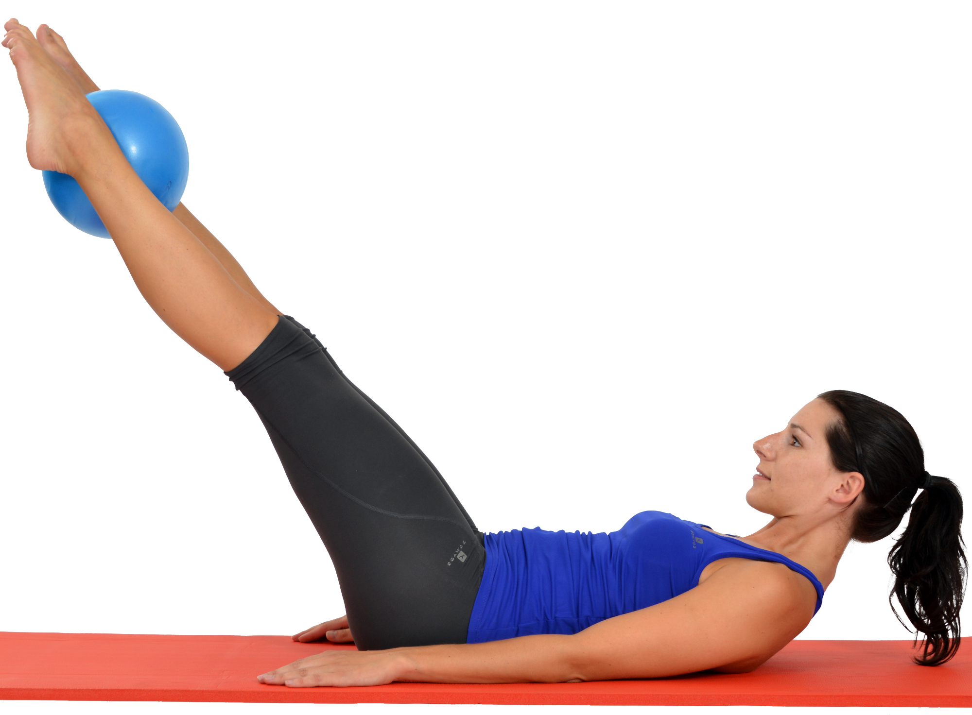 mini balletje pilates blauw mini balletje pilates blauw