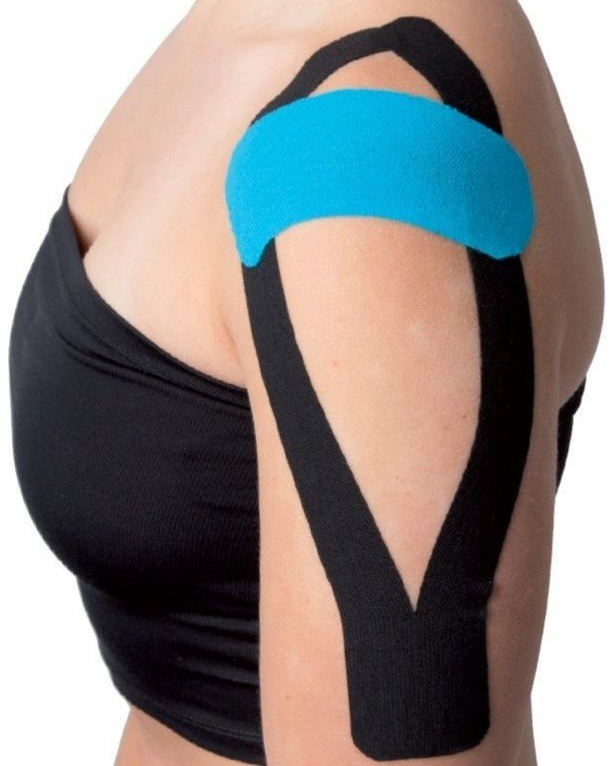 elastische tape schouder