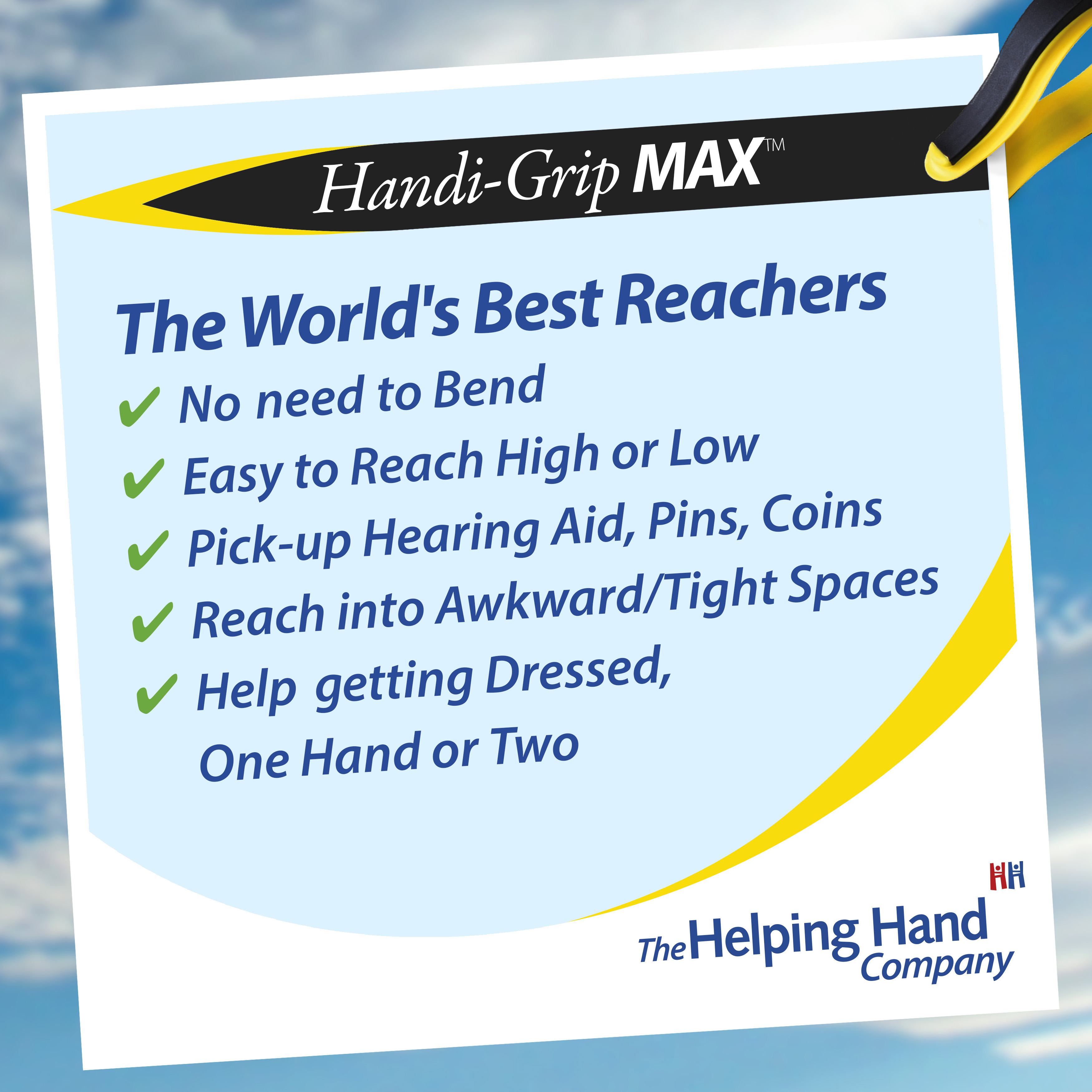 Helping Hand HandiGrip Max gebruiken