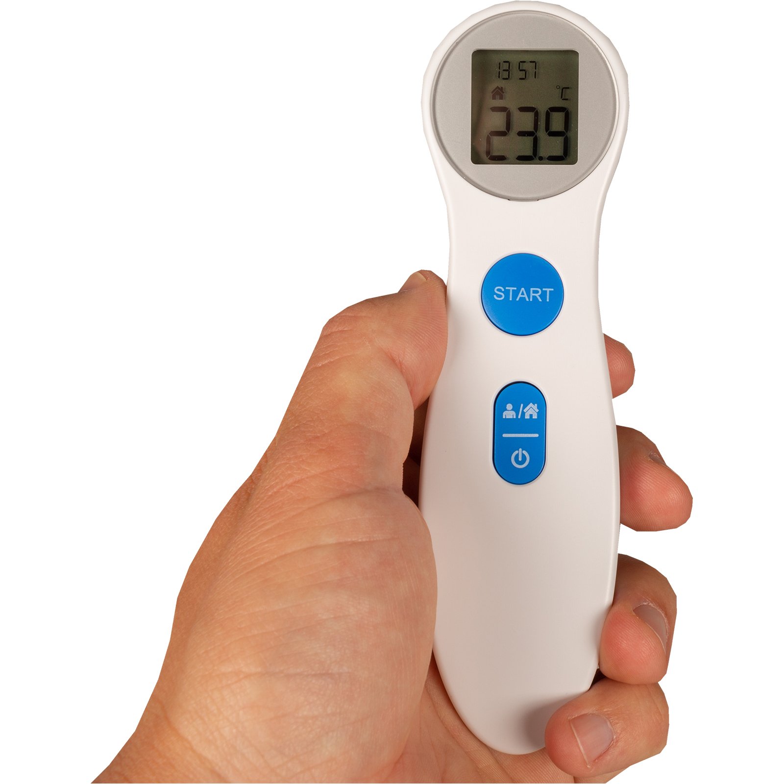 Infrarood thermometer voorhoofd contactloos