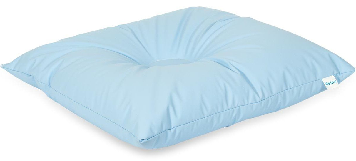 kussen met uitsparing voor het oor