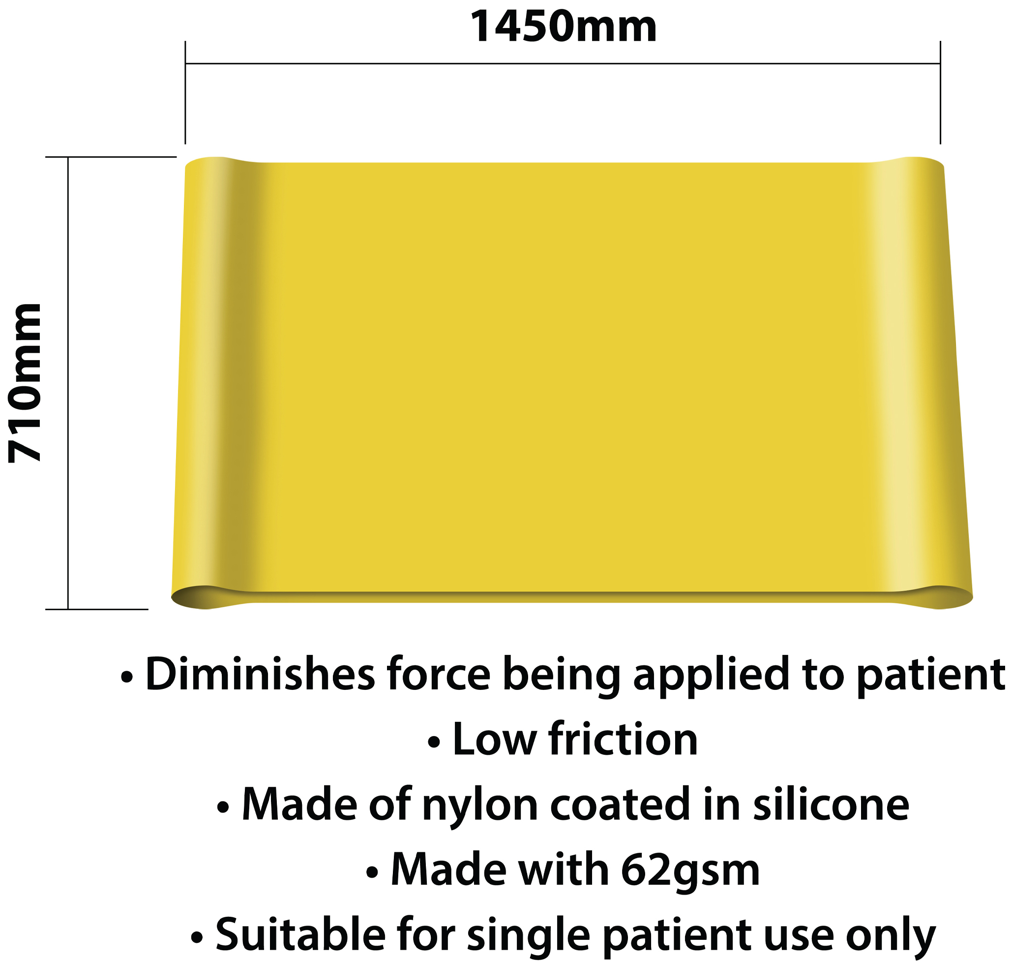 glijzeil kopen geel aidapt