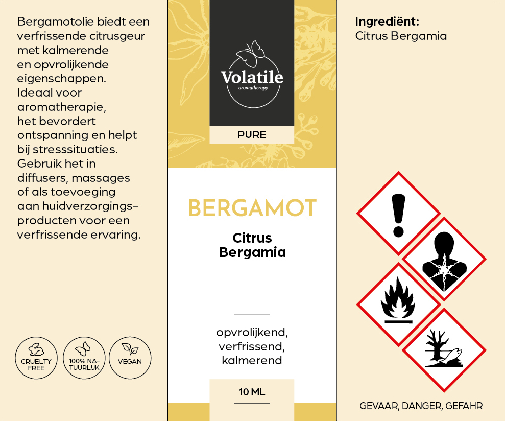 bergamot etherische olie verpakking 10 ml
