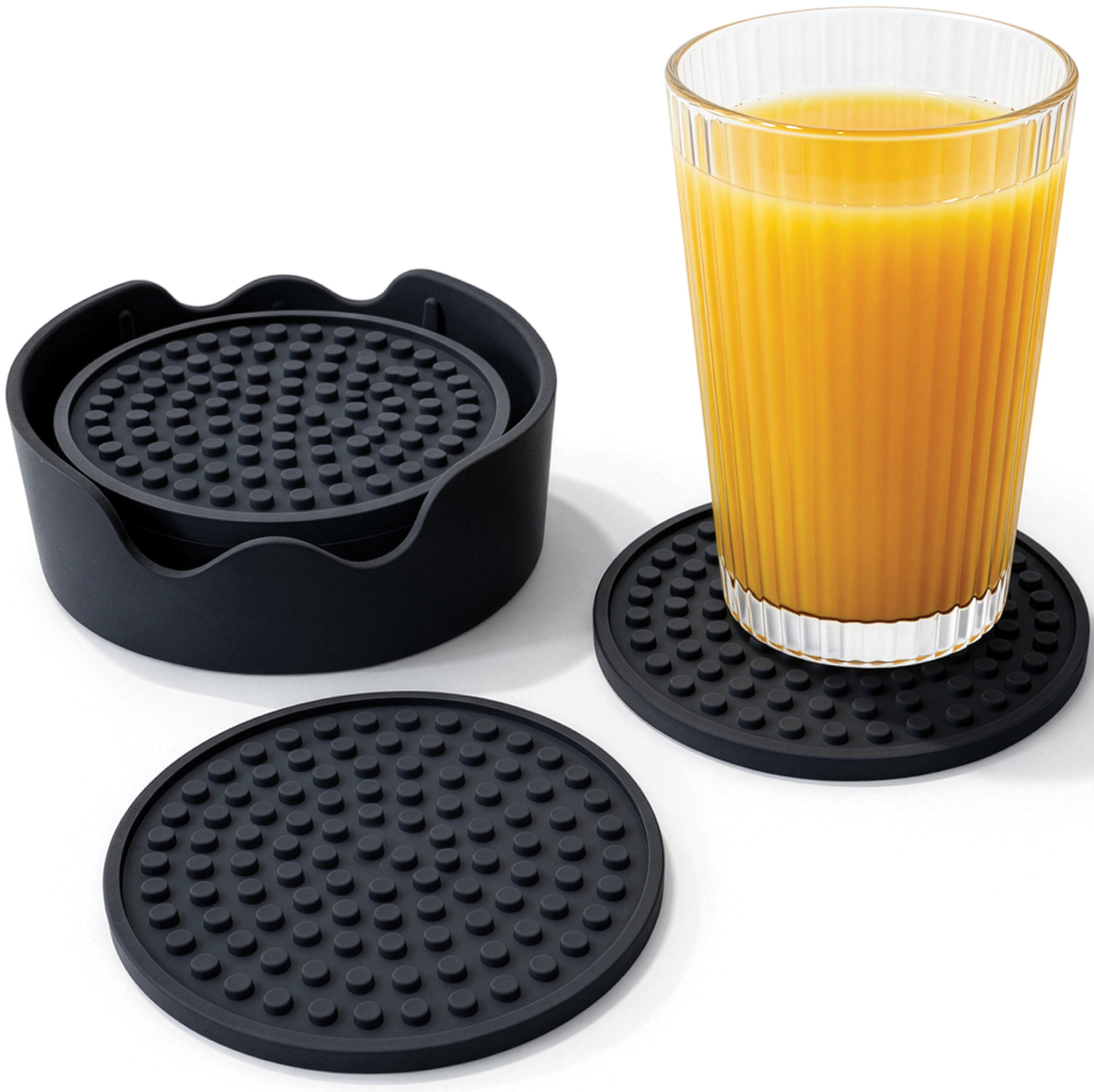 antislip onderzetters zwart aidapt