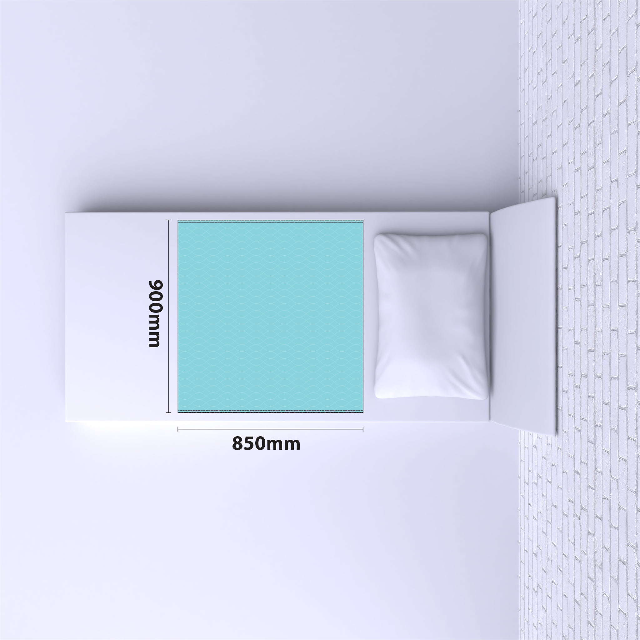 bedonderlegger 85 x 90 cm aidapt