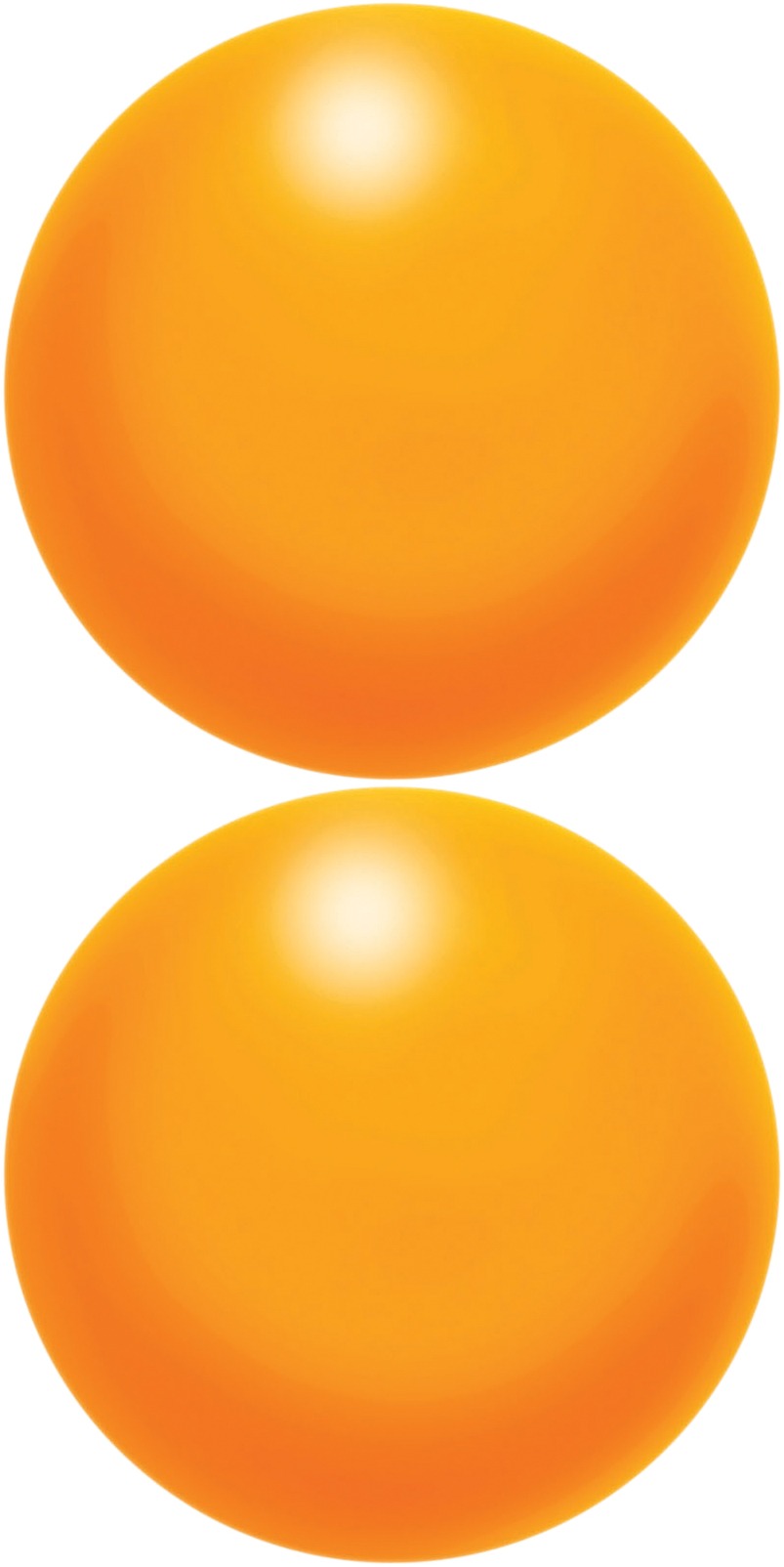 Knijpbal set 2 stuks Oranje - Aidapt