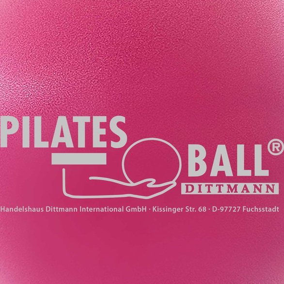 Pilates bal Dittmann 26 cm - Roze