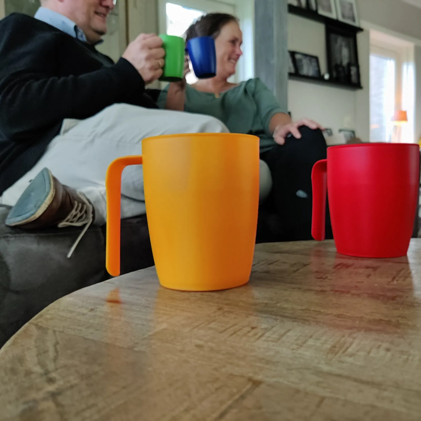 SassCup Blauw aangepaste beker