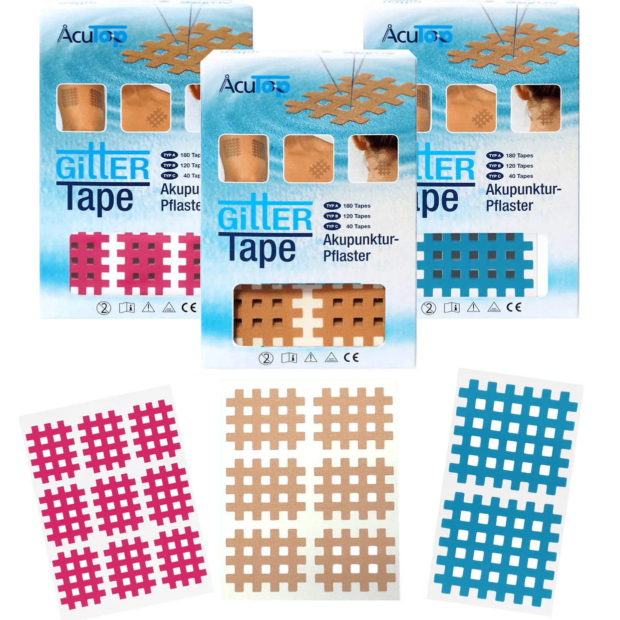 Cross tape Large AcuTop 40 stuks