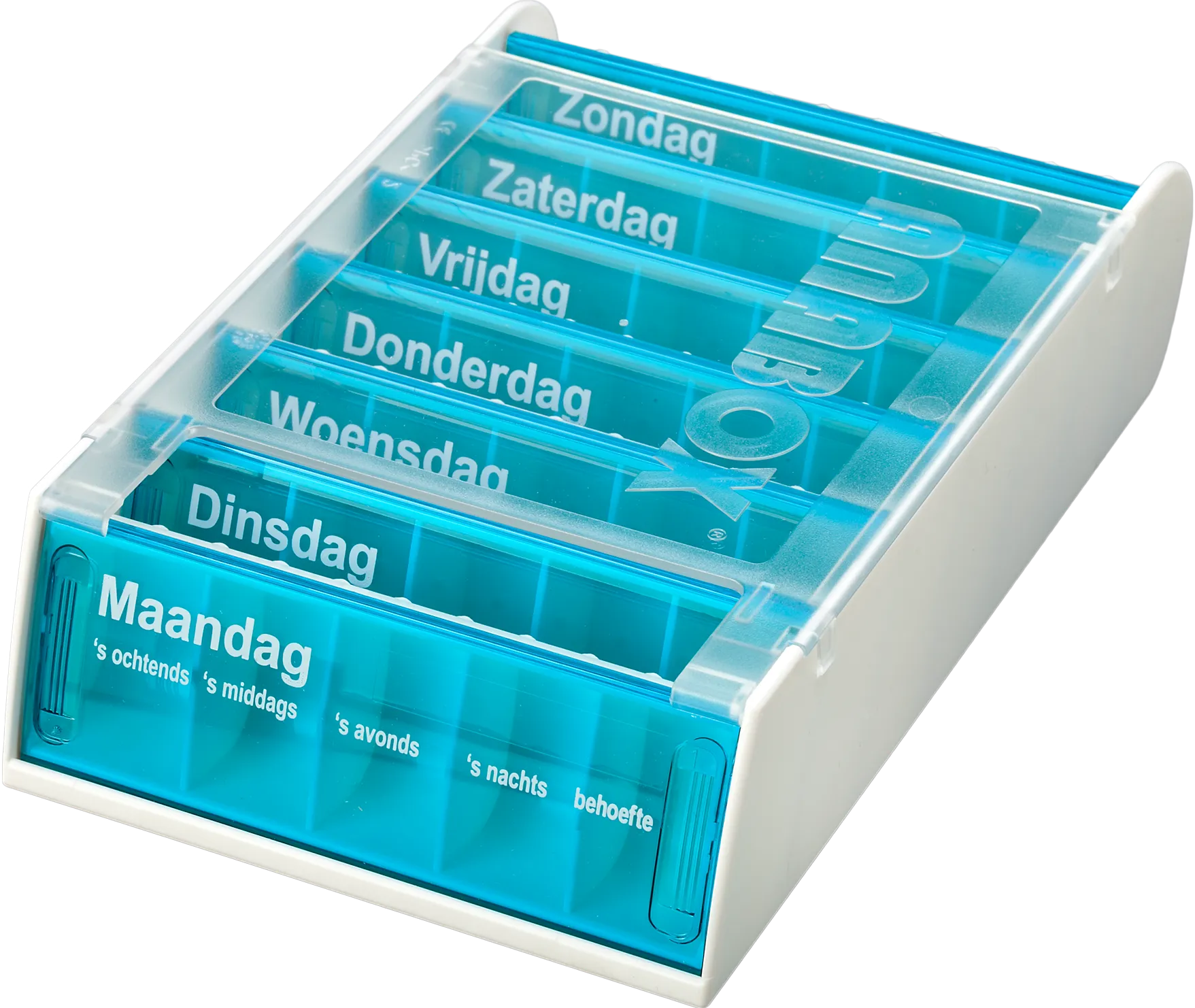 Anabox 7 pillendoos kopen | Lichtblauw | Medicijndoos