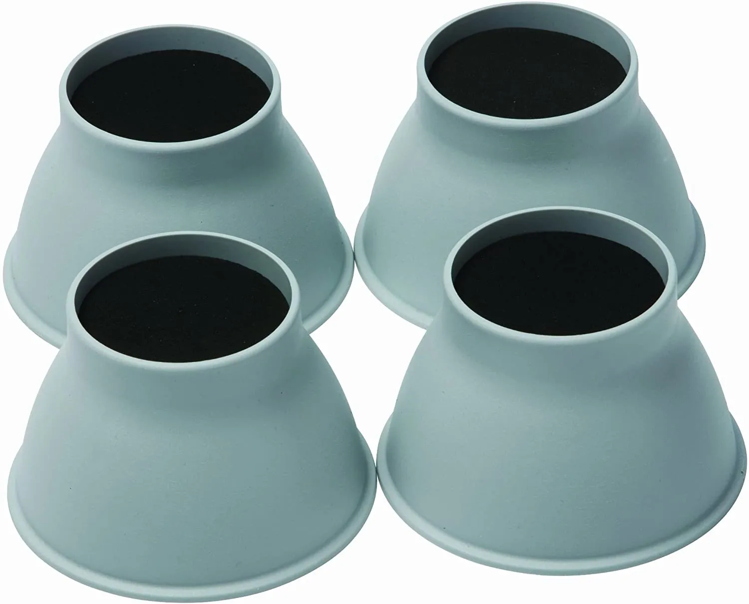 Bedverhoger set 4 stuks Hoog 14 cm Grijs