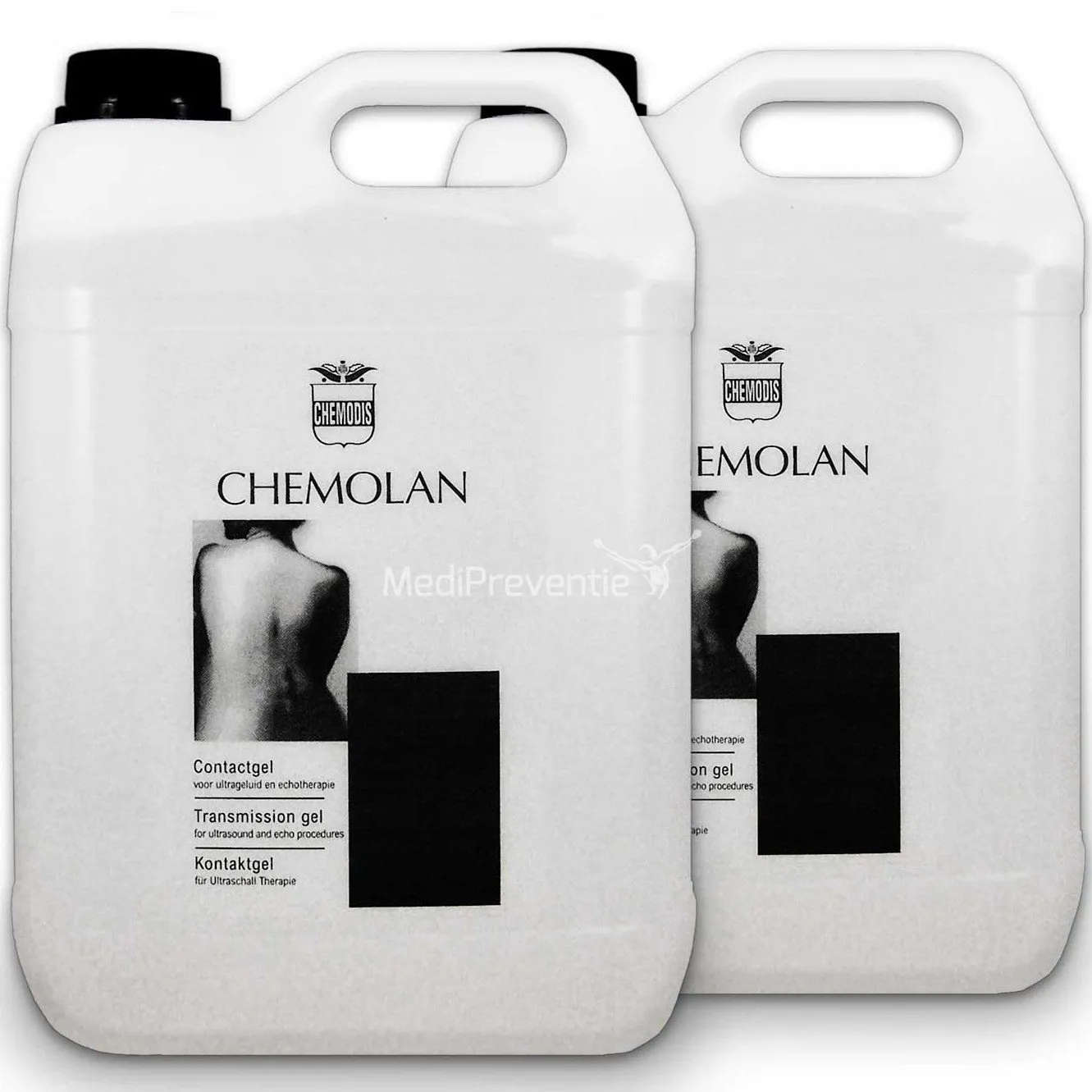 Contactgel Chemolan echogel 5 liter 2 stuks
