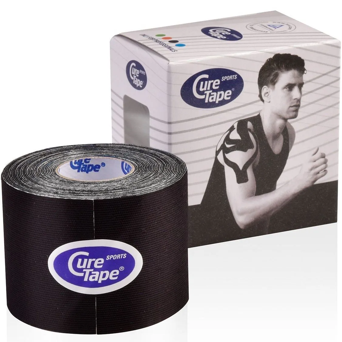 CureTape Sports Zwart | kinesiotape | Laagste