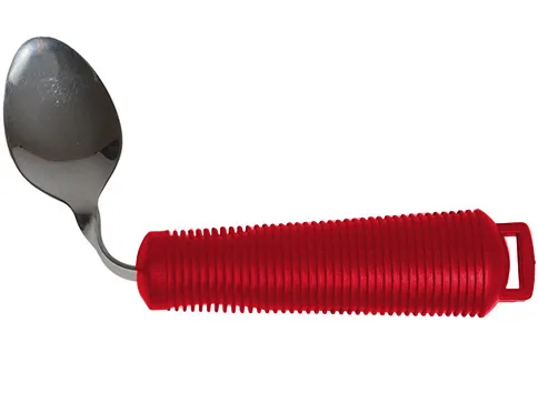 ergonomische theelepel basic rood